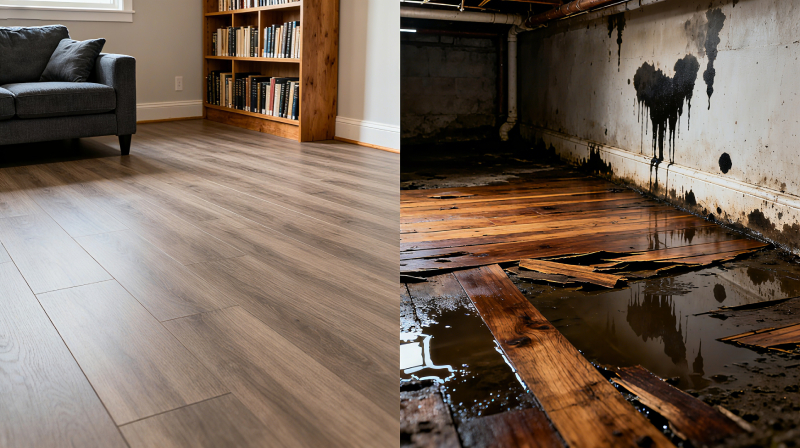 Waterproof Scratch-Resistant LVT Flooring: How It Saves Money vs. Hardwood, Laminate & Tile