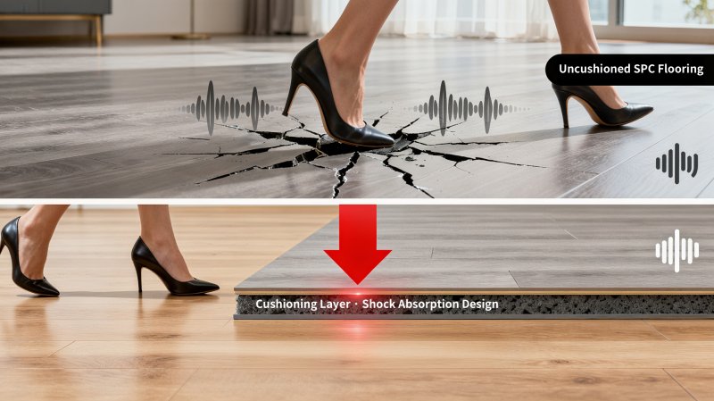 High-Traffic SPC Flooring: Why Protective Underlayment Matters