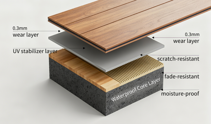 WPC Flooring Lifespan (10–25 Years): Will It Fade? Best Picks for Kitchens, Retail & Balconies