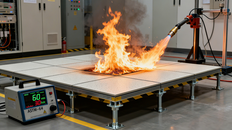 CISCA/ASTM Certified Calcium Sulphate Raised Floors for U.S. Data Centers